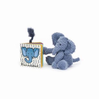 Jellycat If I Were An Olifant Board and Fuddlewuddle Olifant Medium | CX7436891